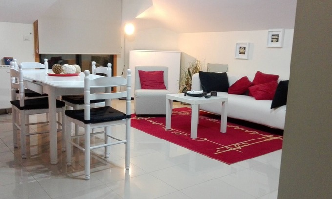 O Rosal Appartement | Penthouse lumineux à El Baixo Miño