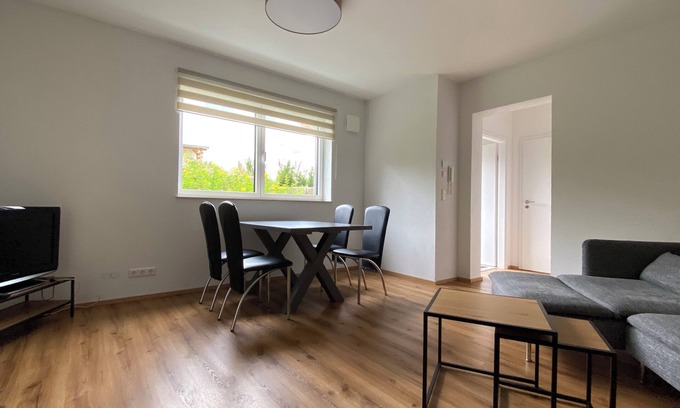 Westhausen Appartement | Bright vacation apartment in a new single-family building - near the outdoor pool