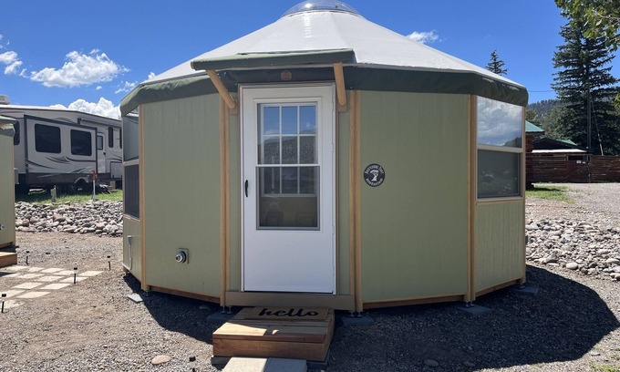 South Fork Cabine | Bristlecone Yurt at Aspen Ridge Cabins