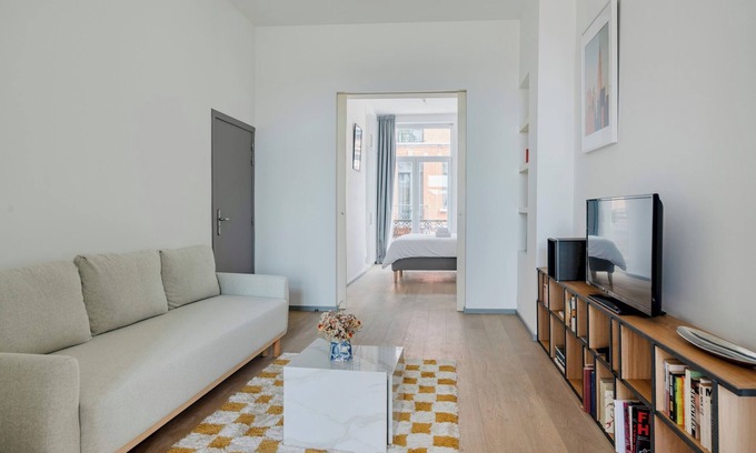Ixelles Appartement | Brussels Flagey Elegant