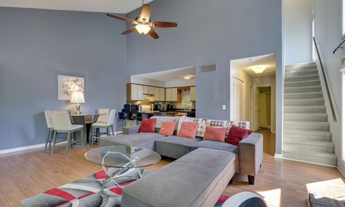 Basye Maison | Bryce Resort Getaway w/ Sauna, 1 Mi to Lake Beach!