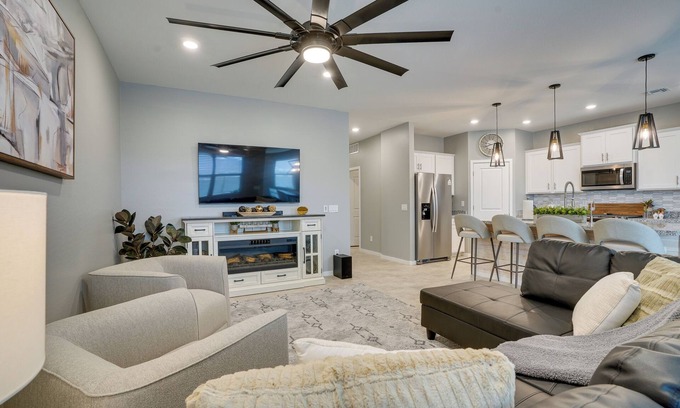 Maricopa County Maison | Buckeye Verrado Area Home w/ Pergola & Fire Pit