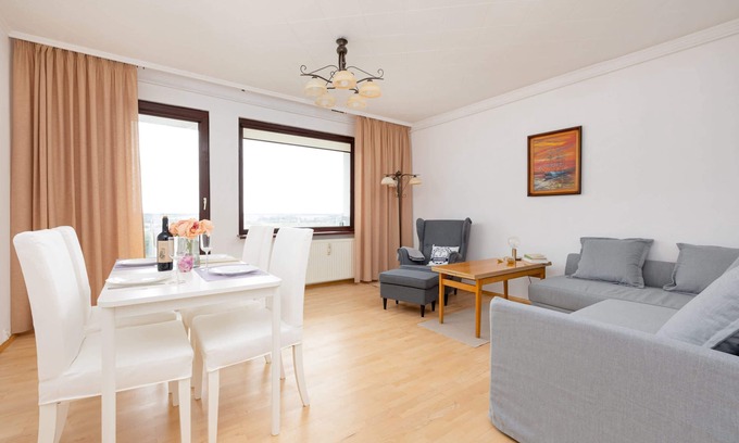 West Pomeranian Voivodeship Appartement | Budowlana 23 | Apartment | Balcony with View