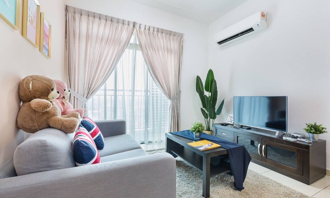 Bukit Indah Appartement | [Bukit Indah] Aeon Jusco près de Tuas Wifi 4-5 personnes