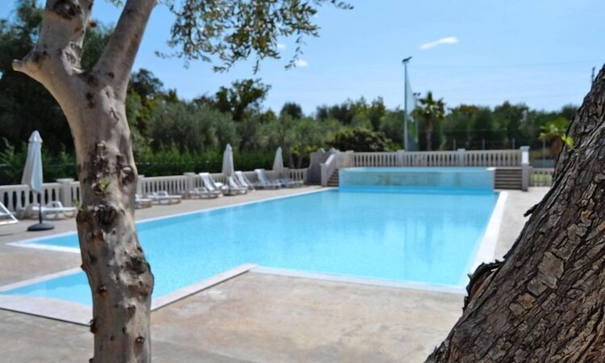Lido del Sole Appartement | Bungalow en un resort en Lido del Sole con terraza