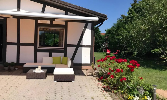 Scheid Maison | Bungalow « Lili’s Auf Der Halbinsel » avec vue sur la mer, terrasse privée et Wi-Fi