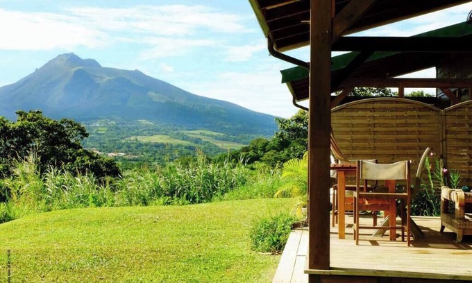 Le Morne-Rouge Maison | Bungalow à flanc de colline
