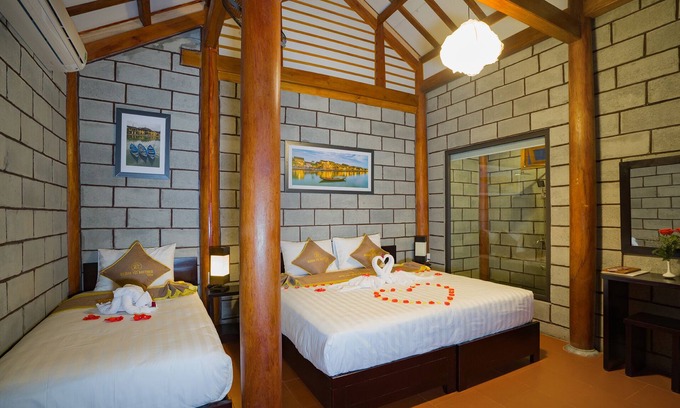 Cam Ha Maison | Chambre Bungalow avec Vue