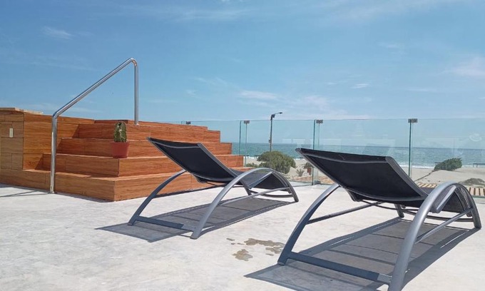 Vichayito Appartement | Bungalow VerdeMar con Jacuzzi Frente al Mar