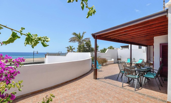 Playa del Cable Maison | Bungalow "Vistamar" près de la plage avec vue sur la mer, piscine, Wi-Fi et terrasse; animaux admis