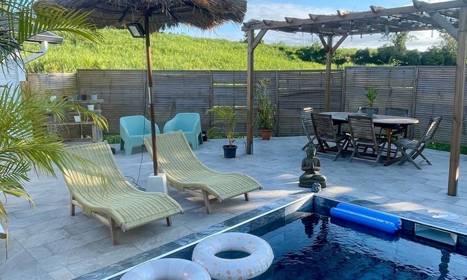 Ducos Maison | Bungalow avec piscine privée