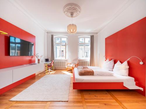 Bamberg Appartement | Bunter Hund Apartments - Balkon, Zentral, Geräumig