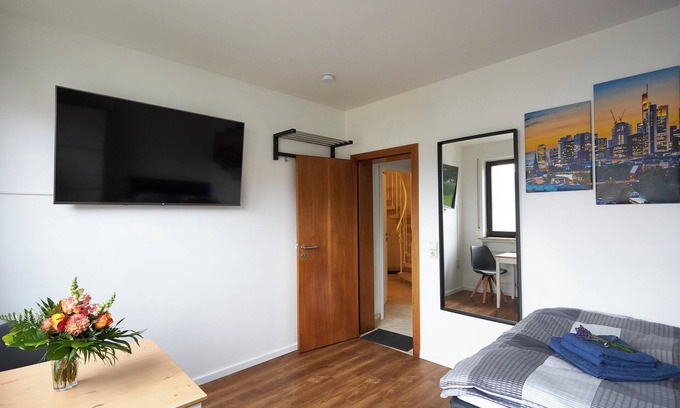 Offenbach am Main Appartement | Studio d'affaires dans une pension moderne - transports en commun - location gratuite de vélos