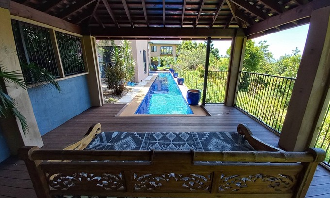 Ewingsdale Appartement | Byron Bay luxury living..Your very OWN lap pool! Lush privacy,exclusively yours!