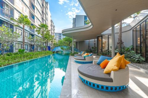 Kathu Appartement | C175 Stylish Condo with Pool View D Condo Phuket