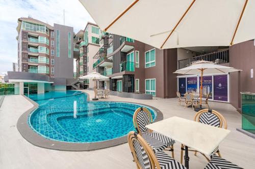 Phuket Appartement | C220 Modern 1BR Pool, Gym, Game Room Cinema