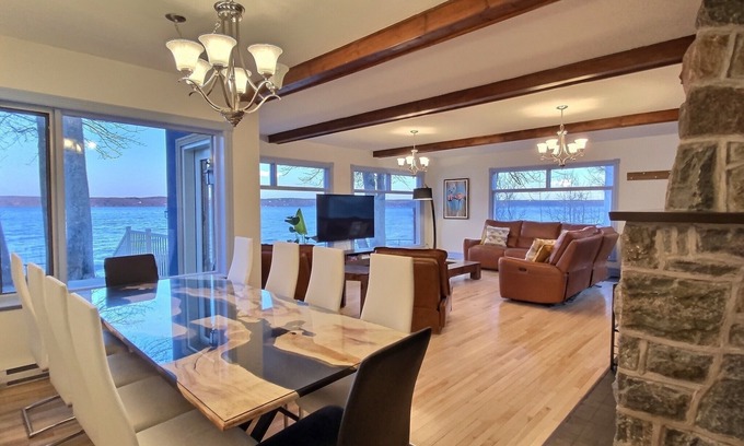 Saint-Laurent-de-l'ile d'Orleans Maison | Panorama de la détente