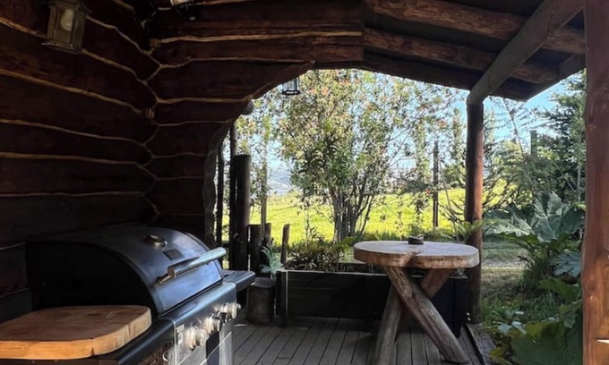 Nercon Cabine | Cabaña Acogedora con Tinaja y Encanto Familiar