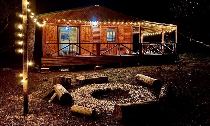 Oceania del Polonio Cabine | Cabaña de la Tierra, en el Bosque de Oceania del Polonio