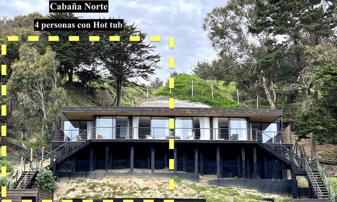 Matanzas Maison | Cabaña Pacífico Matanzas, lado Norte, sin cocina