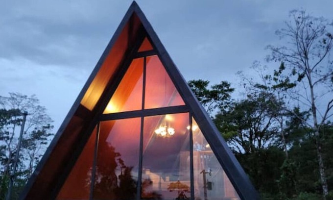 Bijagua Cabine | Cabana 1-yarumo Lodge, Celeste Black Chalets River 1