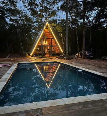 Sao Thome das Letras Chalet De Ski | Cabana Araucária