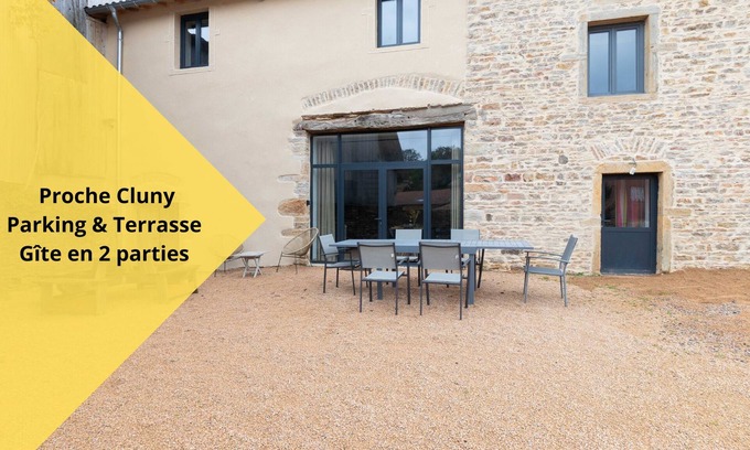 Jalogny Appartement | Cabana & Le Gîte de Jalogny - Proche Cluny