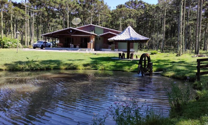 Bom Jardim da Serra Maison | Cabana no Lago, Paz e Aconchego