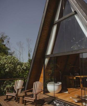 Nova Petropolis Chalet De Ski | Cabana romântica com hidromassagem próx ao centro.