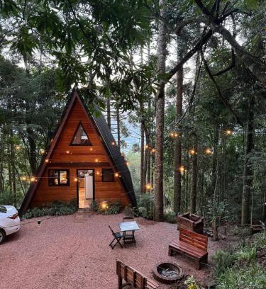 Nova Petropolis Appartement | Cabanas da Mata Com Vista para as Montanhas na Serra Gaúcha