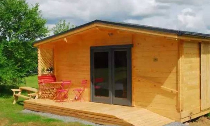 Chamberet Cabine | Cabane 3 étoiles - Piscine - eececb