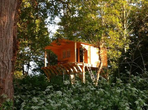 Lavacourt Maison | Cabane Dans Les Arbres Avec Bain Nordique