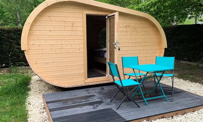 Sadirac Cabine | Cabane Hobbit 3 Personnes Sans Sanitaire Climatisée