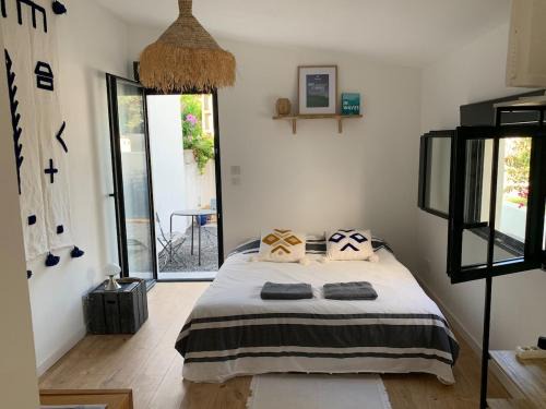 Baillargues Appartement | Cabane Souirie cosy & clim au calme avec extérieur