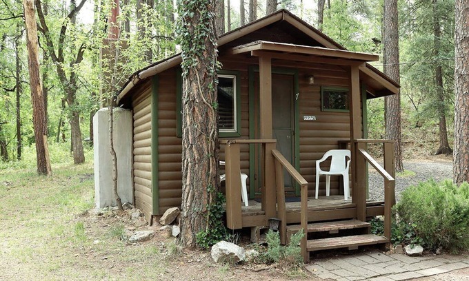 Christopher Creek Cabine | Cabin #7 - Rustic Studio with fireplace