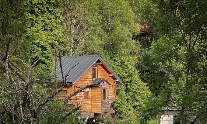 Nans-sous-Sainte-Anne Cabine | Cabin for family or friends, nature holidays