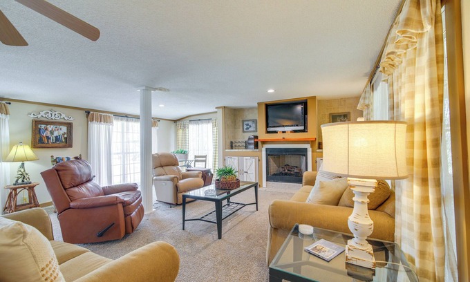 Tunica Cabine | Cabin < Half-Mi to Tunica Lake: Great for Anglers!
