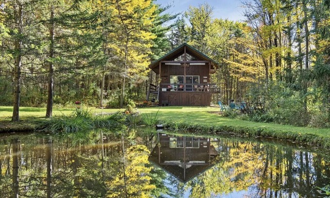 Branchport Cabine | Cabin in the woods near the Finger Lakes