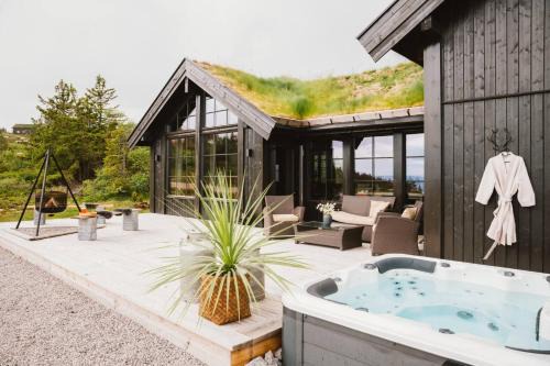 B Maison | Cabin with jacuzzi on Lifjell