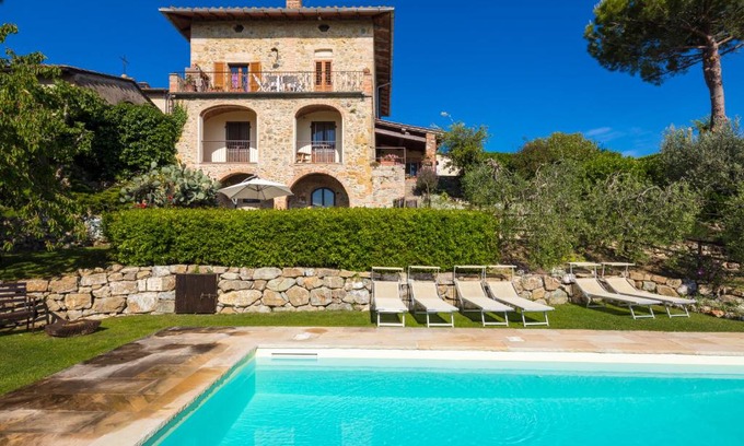 Castel San Gimignano Maison | Camera La Loggia