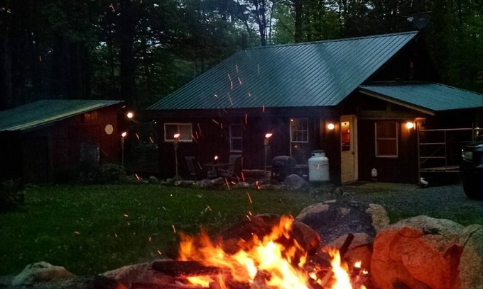 Lowville Cabine | Camp Dennis - Tous les conforts de la maison au bord de la nature