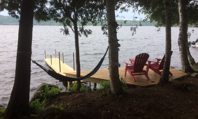 Tupper Lake Maison | Camp Little Bear sur le lac Saranac supérieur