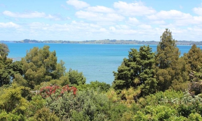 Tawharanui Maison | Escapade à Campbells Beach avec une vue imprenable