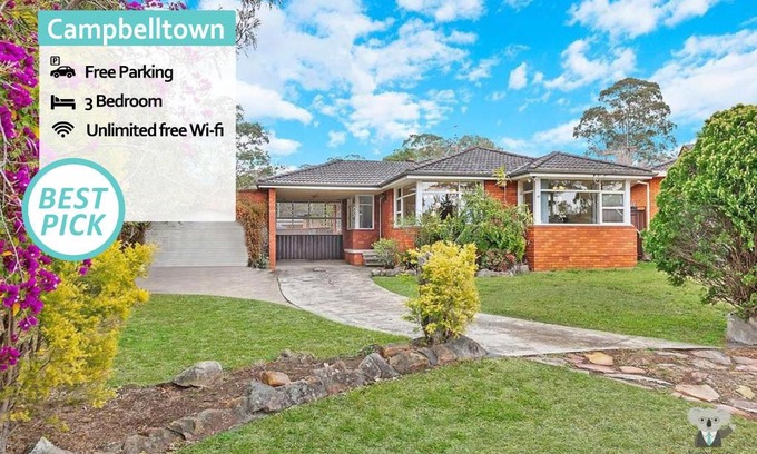 Campbelltown Appartement | CAMPBELLTOWN HOLIDAY HOME 3 BED + FREE PARKING NCA039