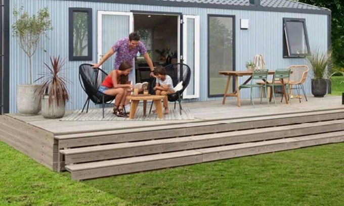 Pont-Scorff Maison | Camping 3 étoiles - Piscine - efcga0