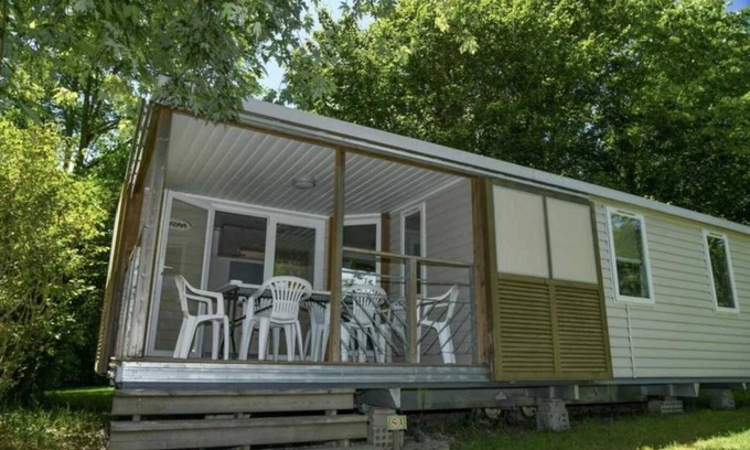 Commequiers Maison | Camping 3 étoiles - Piscine - cca0gba