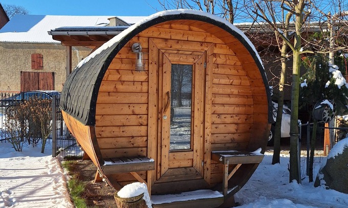 Krostitz Cabine | Camping barrel 1 - idyllically located