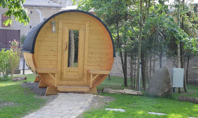 Krostitz Location De VR | Camping Barrel Bunge 2 with Shared Garden and Wi-Fi