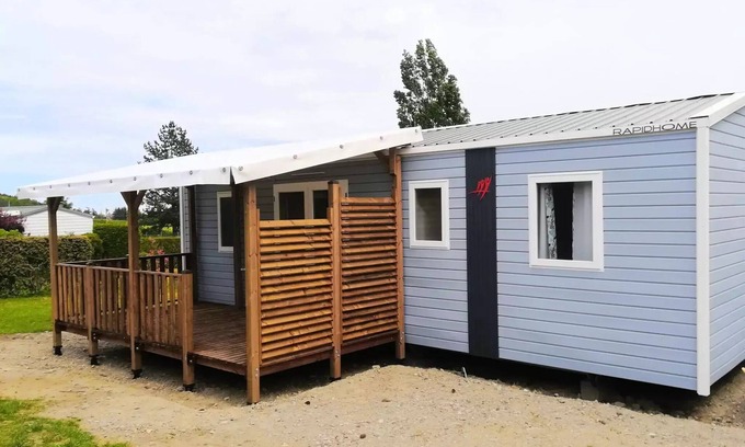 Saint-Bonnet-le-Chateau Maison | Mobilhome Lodge Grand confort 3 chambres terrasse 6 personnes