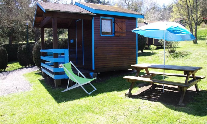Saint-Paulien Maison | Cabanon Bleu Standard 8m² 1 chambre (sans sanitaires) dont loggia 3m² 2 personnes